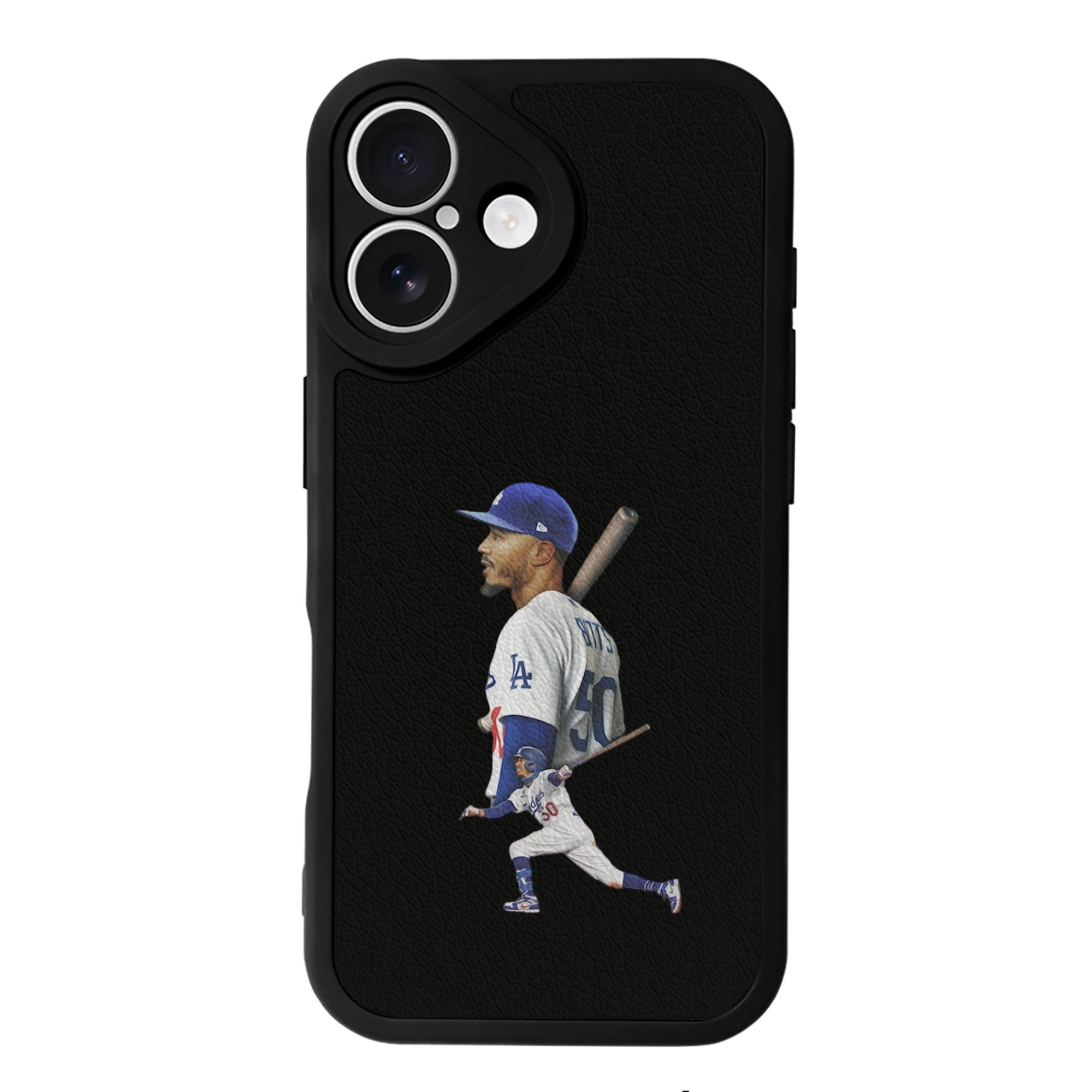  IPhone 16 Silicone Leather Case – UV Print, Lambskin Texture – Perfect Fit, Wireless Charging Compatible, Scratch Resistant, Precise Cutouts – Stylish Protection For IPhone 16